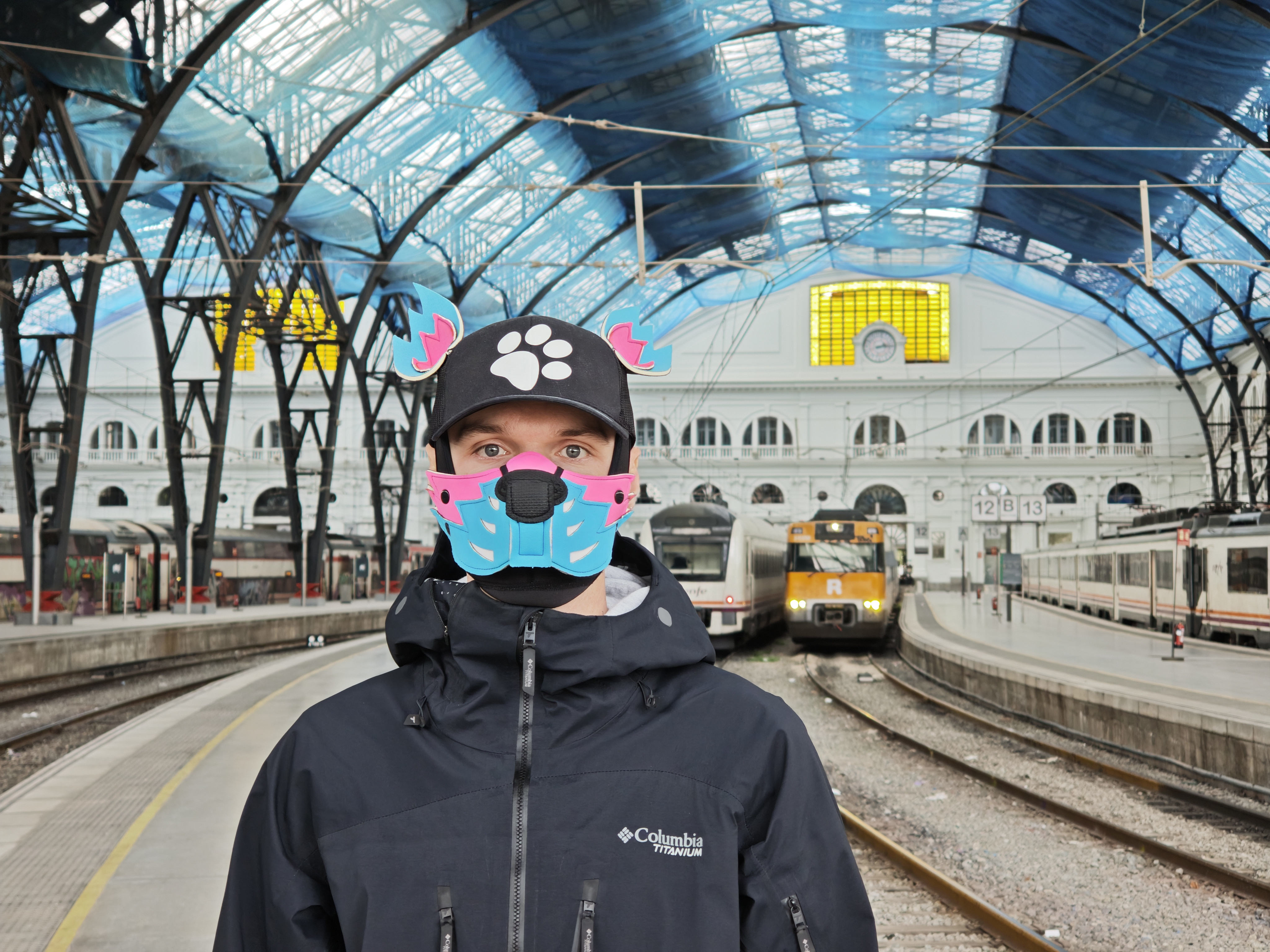 Barcelona, train station